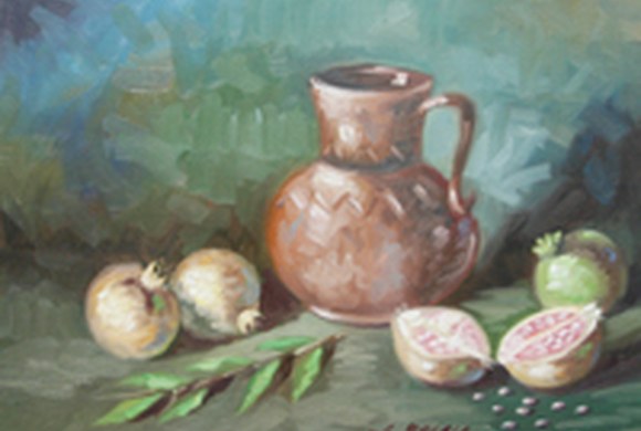 Bodegón de Granadas, 16×22″