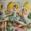 Bailarinas, 22×30″