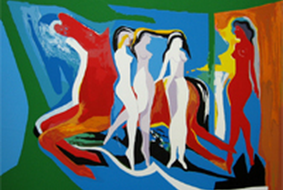 The Red Horse, 22×30″ The Red Horse, 22×30″