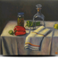 Bodegón de Pimientos y Aceitunas, 23×27″