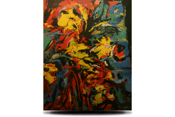 Explosión Floral, 44×38″