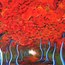 Camino Azul en Rojo